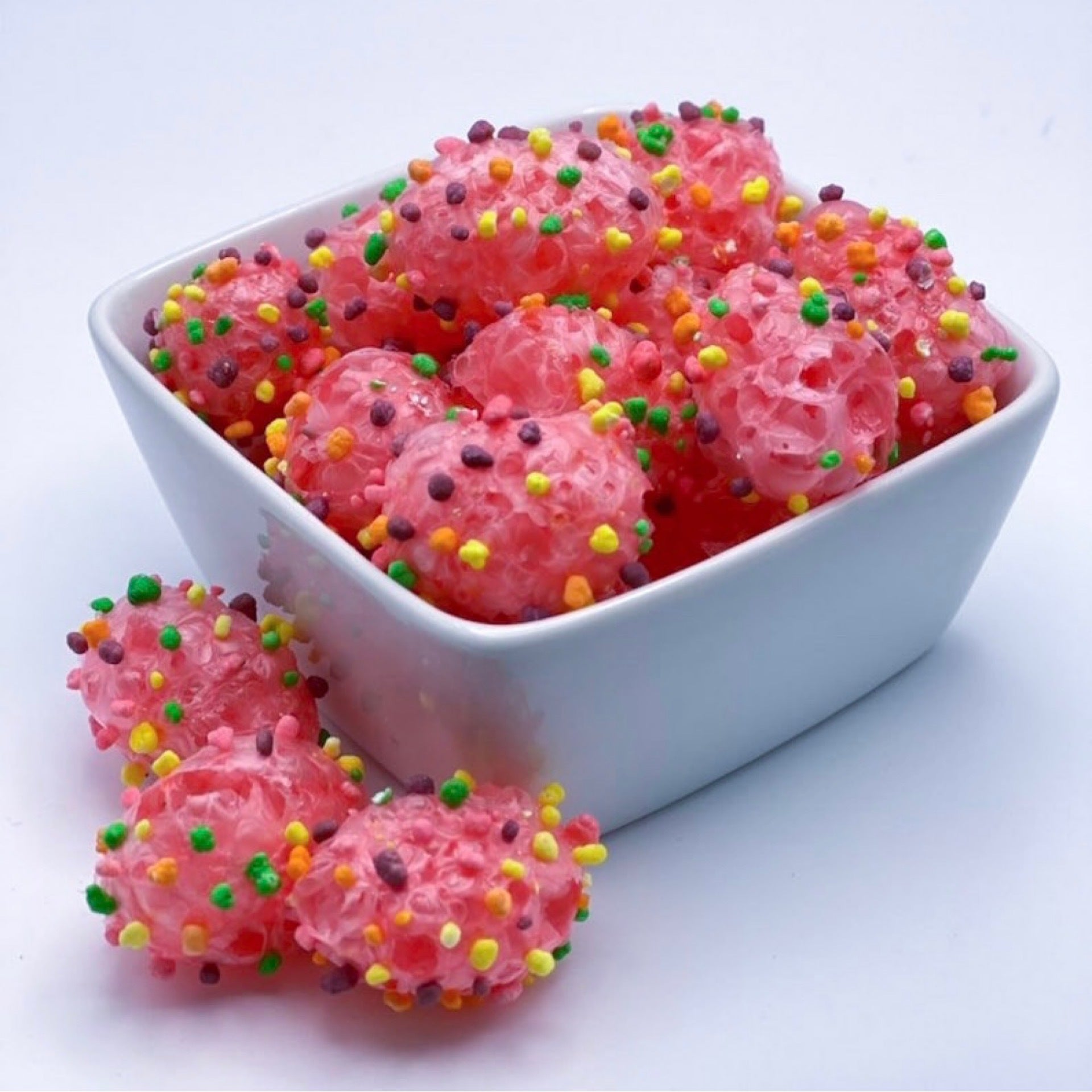 Rainbow Cluster Puffs